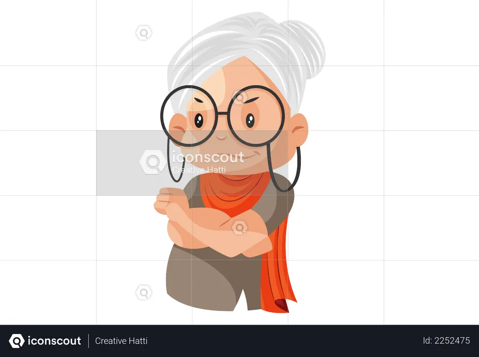 Grandmother  Illustration