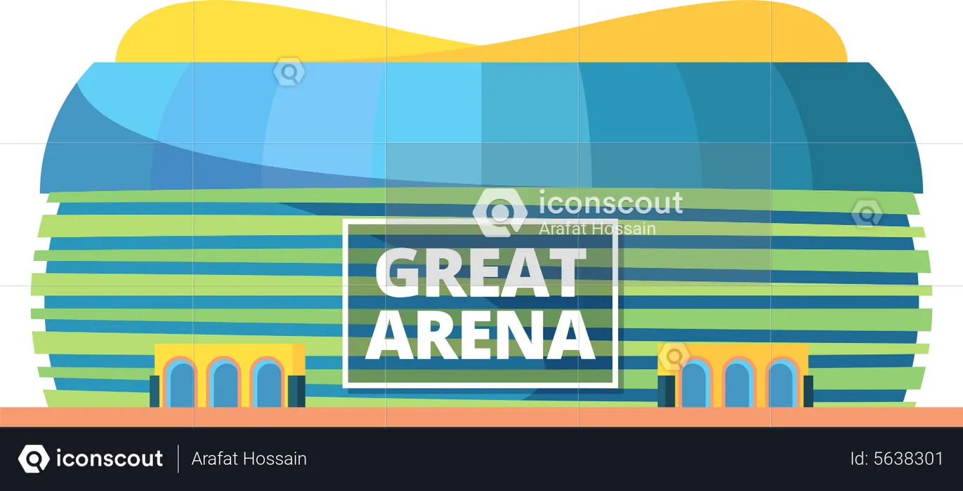 Great Arena Stadium  Illustration