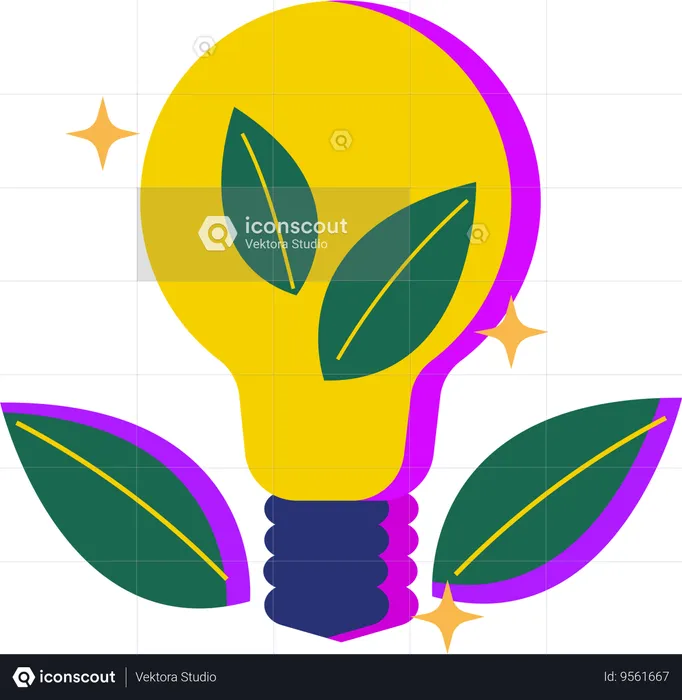 Green Energy Concept  Illustration