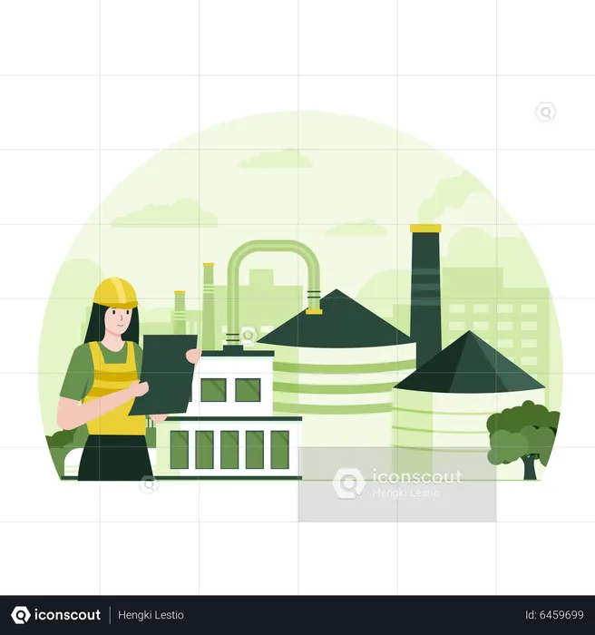 Green Energy  Illustration