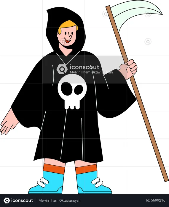 Grim Reaper  Illustration