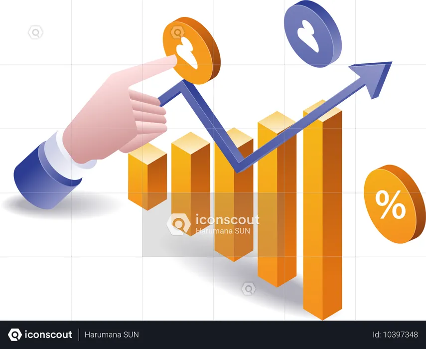 Growth analytics business  Illustration