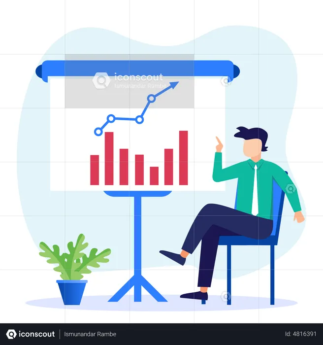 Growth Presentation  Illustration