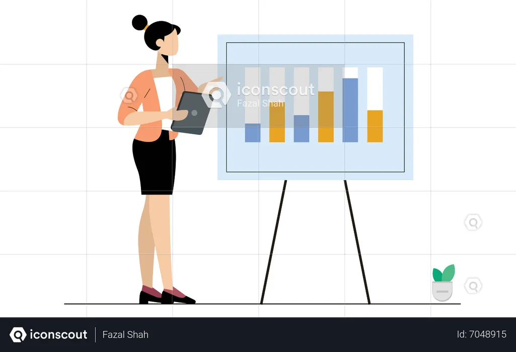 Growth presentation  Illustration