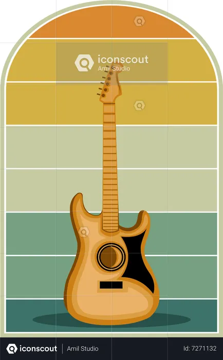Guitar  Illustration