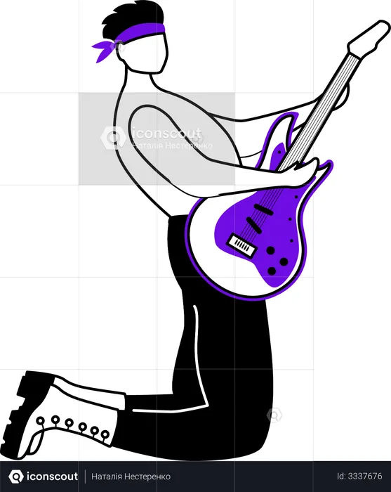 Guitarist  Illustration