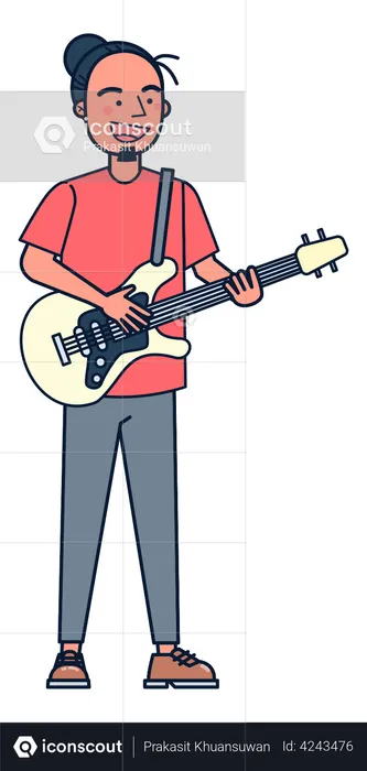 Guitarist  Illustration