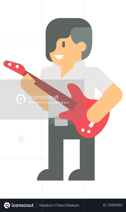 Guitariste  Illustration