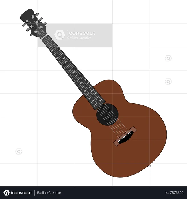 Guitarra  Ilustração