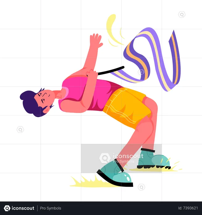 Gymnast  Illustration