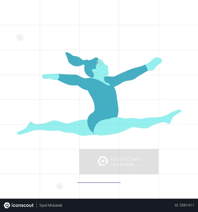 Gymnastics  Illustration