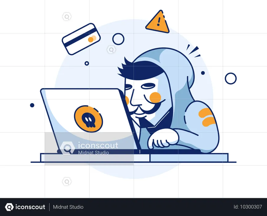 Hacker  Illustration