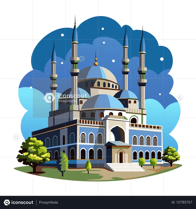 Hagia Sophia-Moschee  Illustration