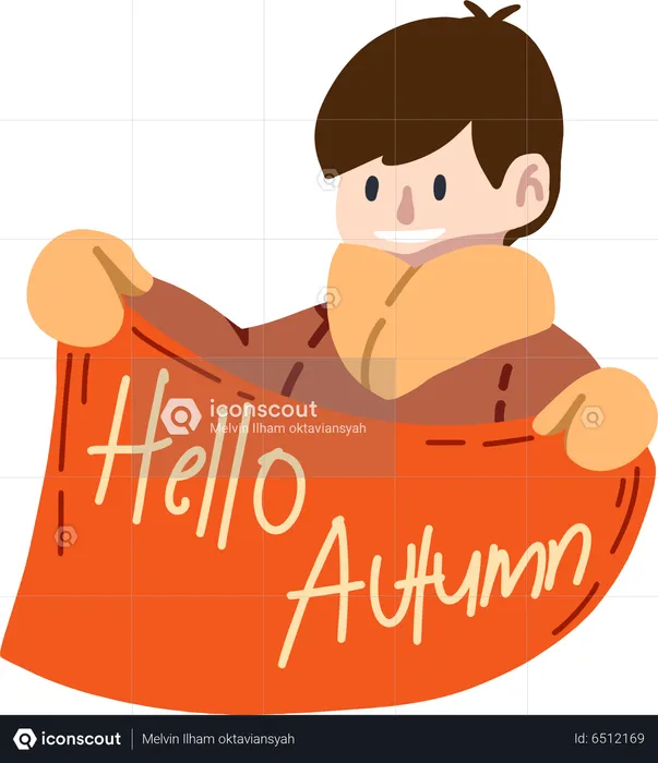 Hallo Herbst  Illustration