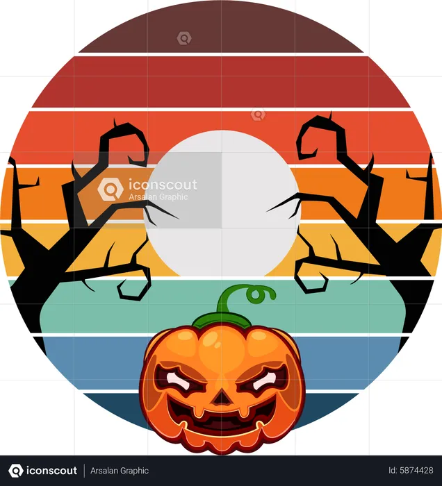 Halloween Effrayant  Illustration