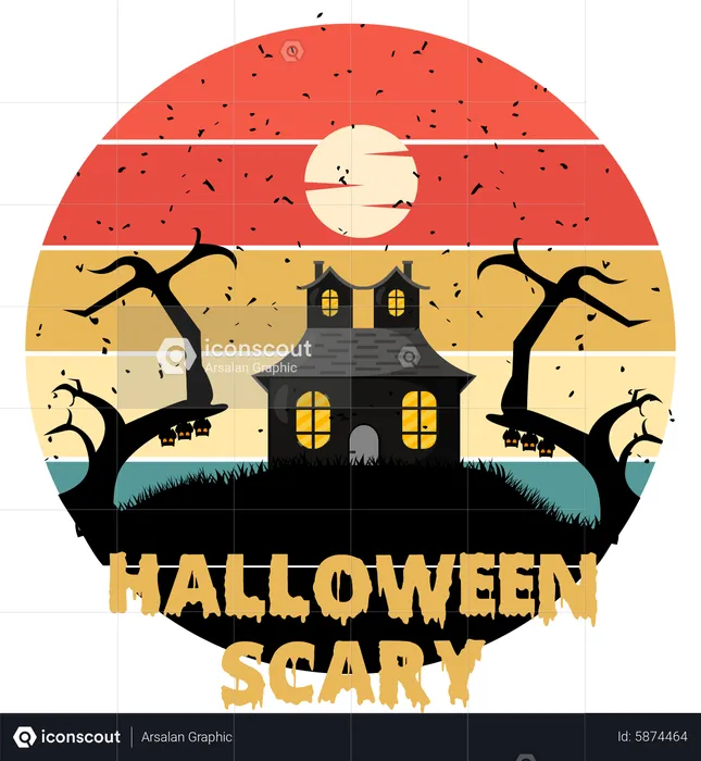 Halloween Effrayant  Illustration