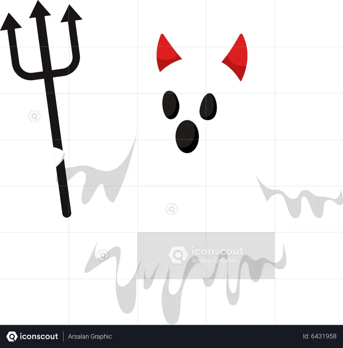 Halloween Ghost  Illustration