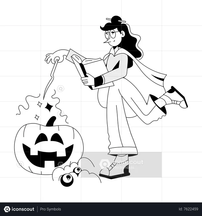 Halloween Magic  Illustration