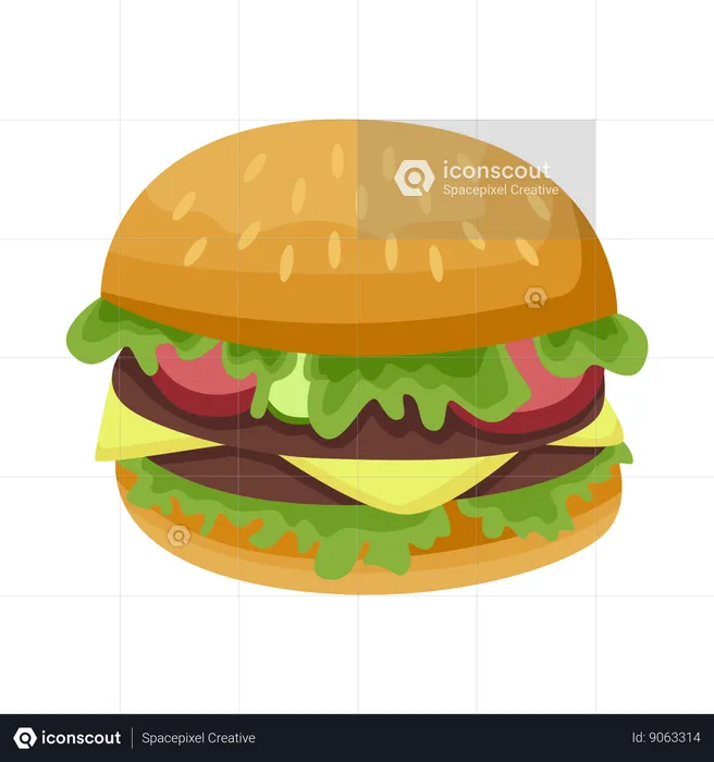 Hamburger  Illustration