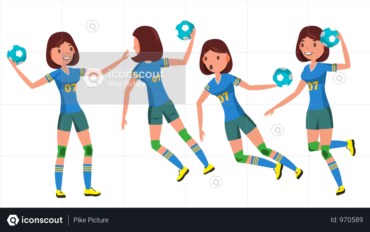 Asian Girl Kid Poses Set Vector. High School Child. Cute, Comic. For Card,  Advertisement, Greeting Design. Isolated Cartoon Illustration Stock Vector  Image & Art - Alamy