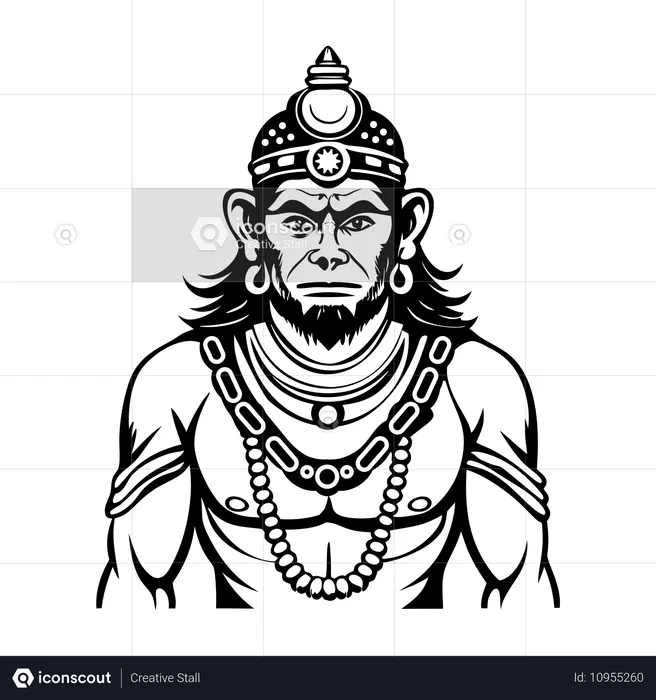 Hanuman  Illustration