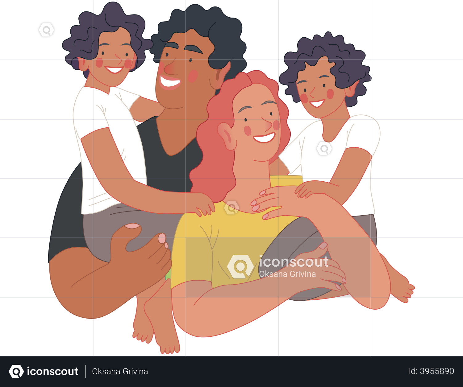 Family, family members, group, happy family, happy family together, kid,  parenting icon - Download on Iconfinder