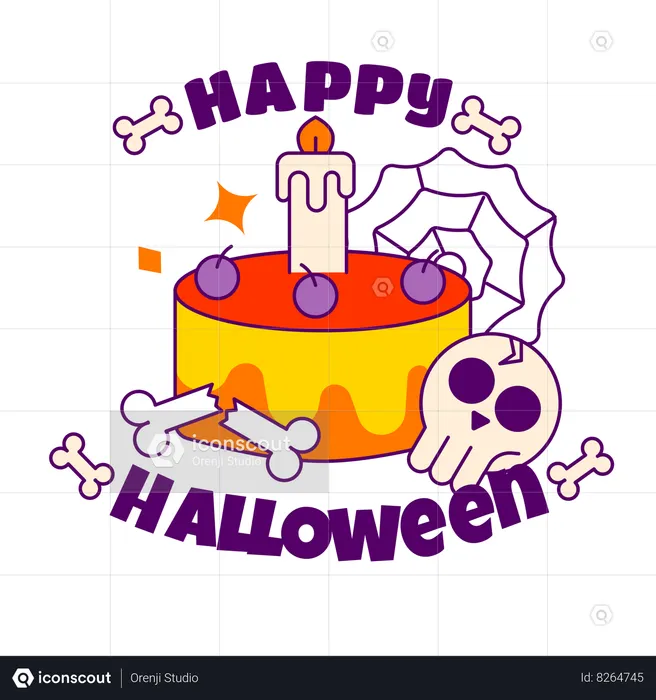Happy halloween  Illustration