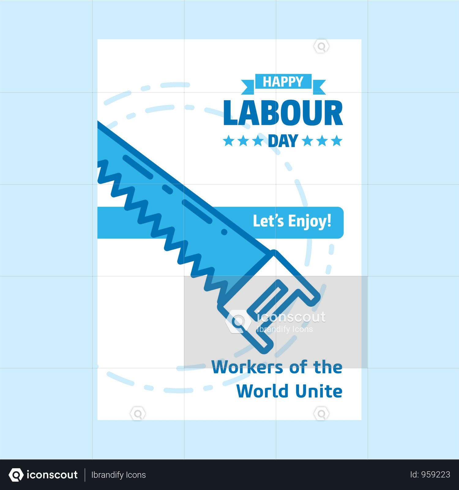 Happy Labour Day 2022 Vector. Graphic by makhondesign · Creative Fabrica