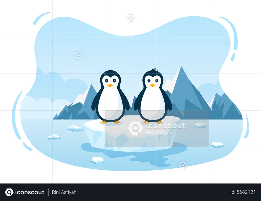 Happy Penguin Awareness Day  Illustration