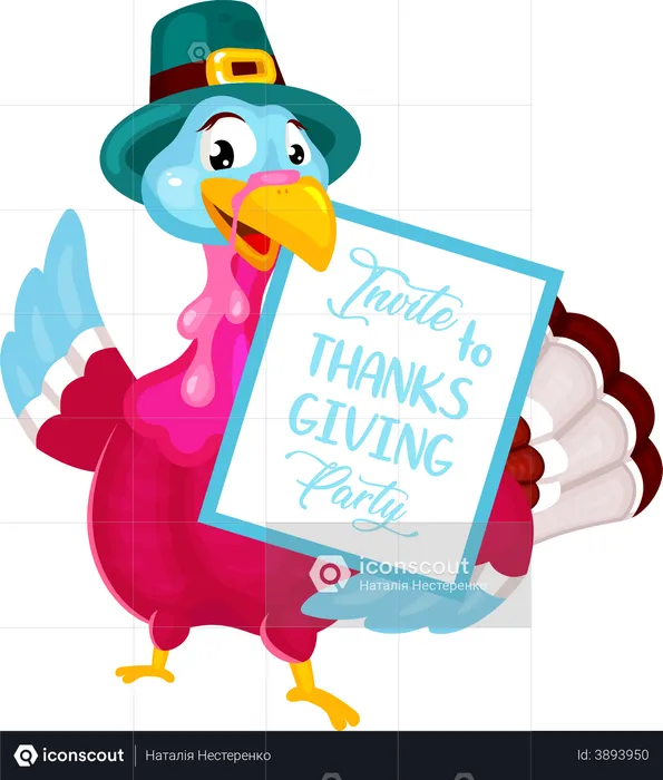 Happy Thanksgiving day  Illustration
