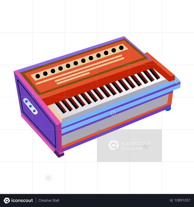 Harmonium  Illustration