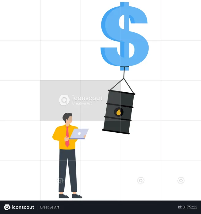 Hausse du prix du pétrole  Illustration