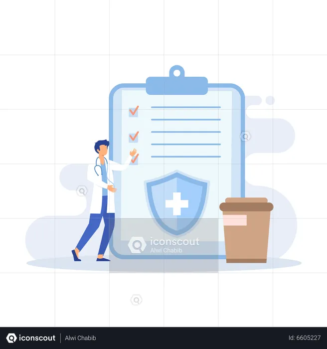 Health insurance  Illustration