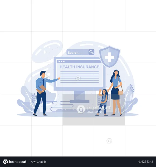 Health insurance  Illustration