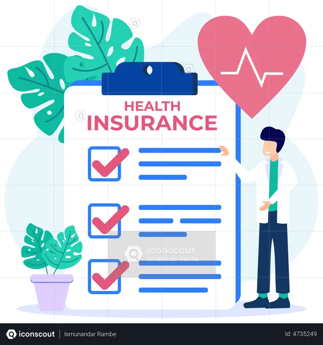 Health Protection Cover  Illustration