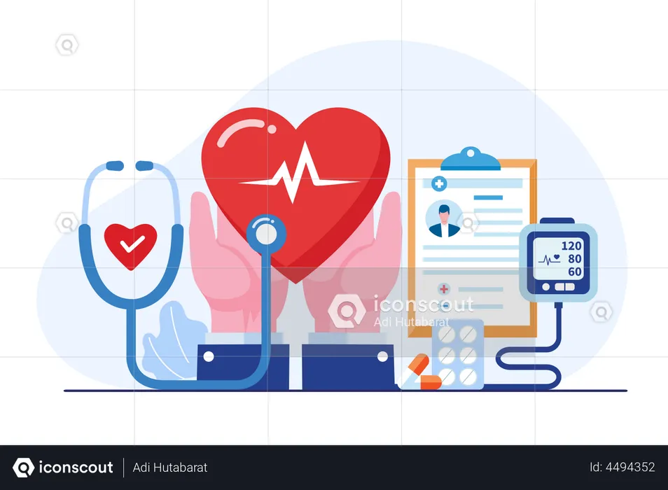 Healthcare  Illustration