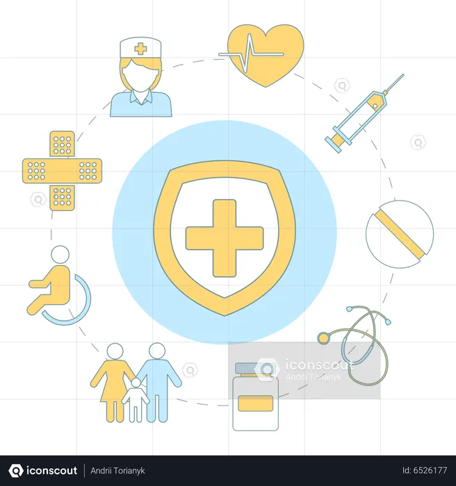 Healthcare Service  Illustration