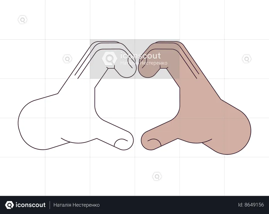 Heart shape  Illustration