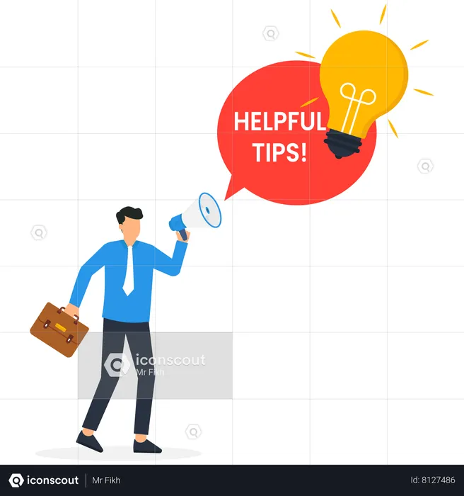Helpful tips  Illustration