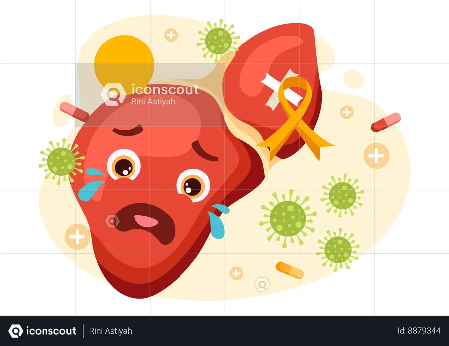 Hepatitis Vaccination  Illustration