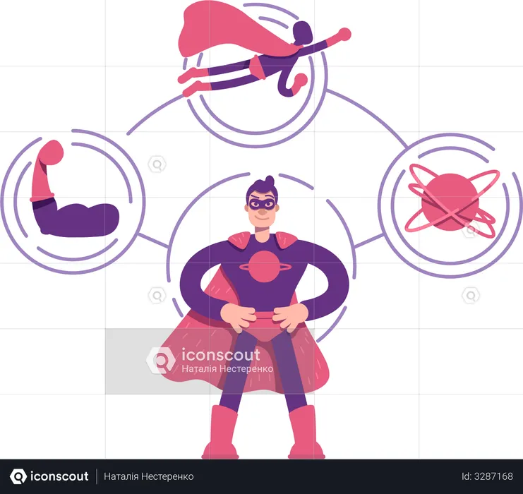 Hero archetype  Illustration