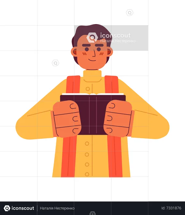 Hindu priest  Illustration