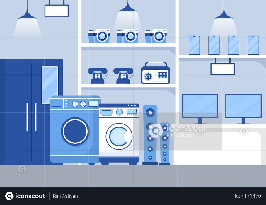 Home Appliance  Illustration