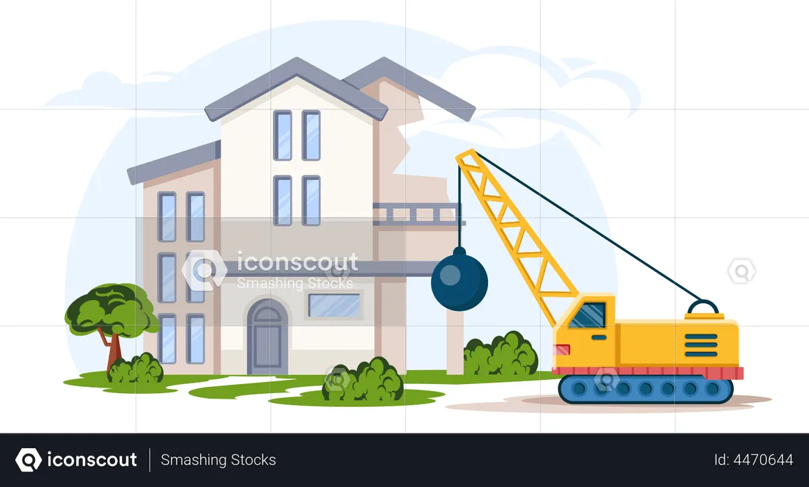 Home Construction  Illustration