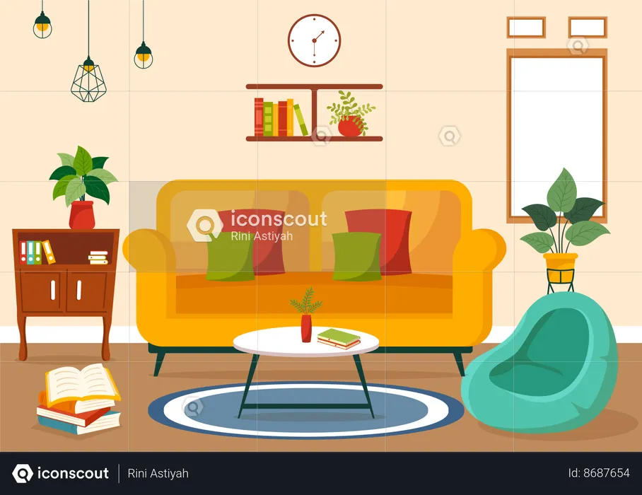 Home decor  Illustration