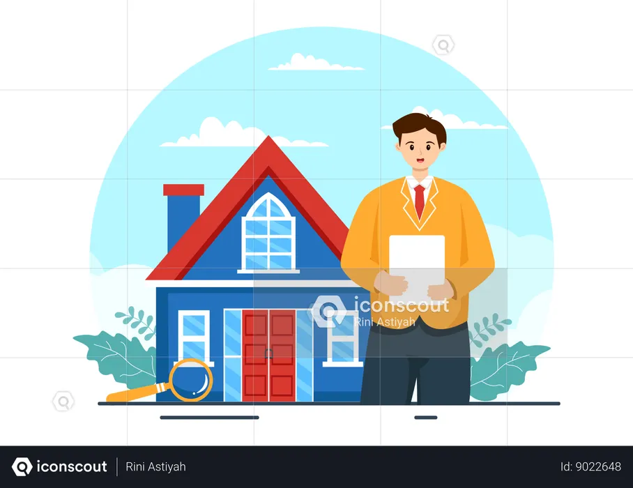 Home Evaluation  Illustration