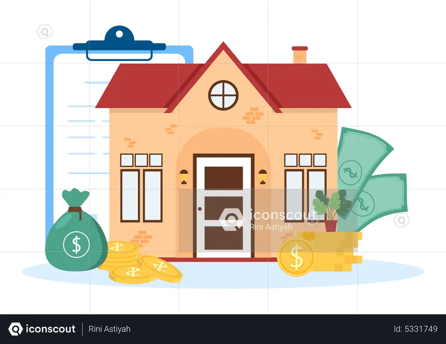 Home Loan  Illustration
