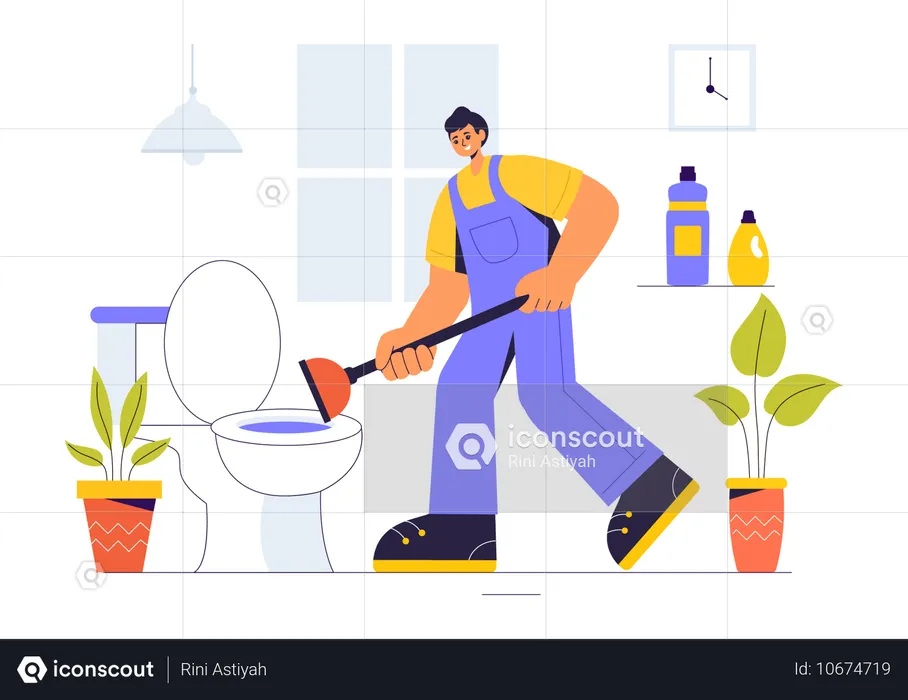 Home Maintenance  Illustration