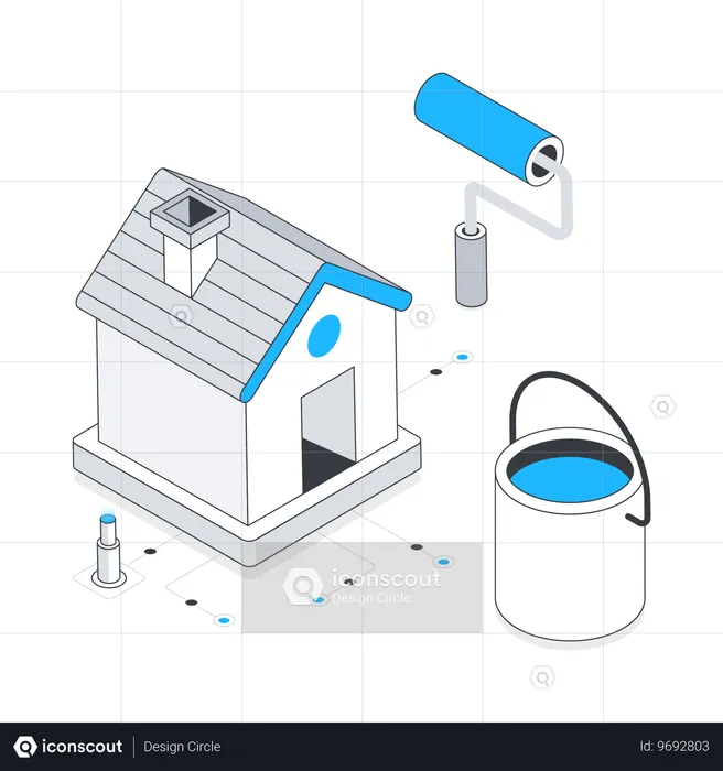 Home Renovation  Illustration