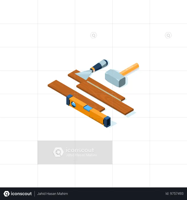 Home renovation tool  Illustration